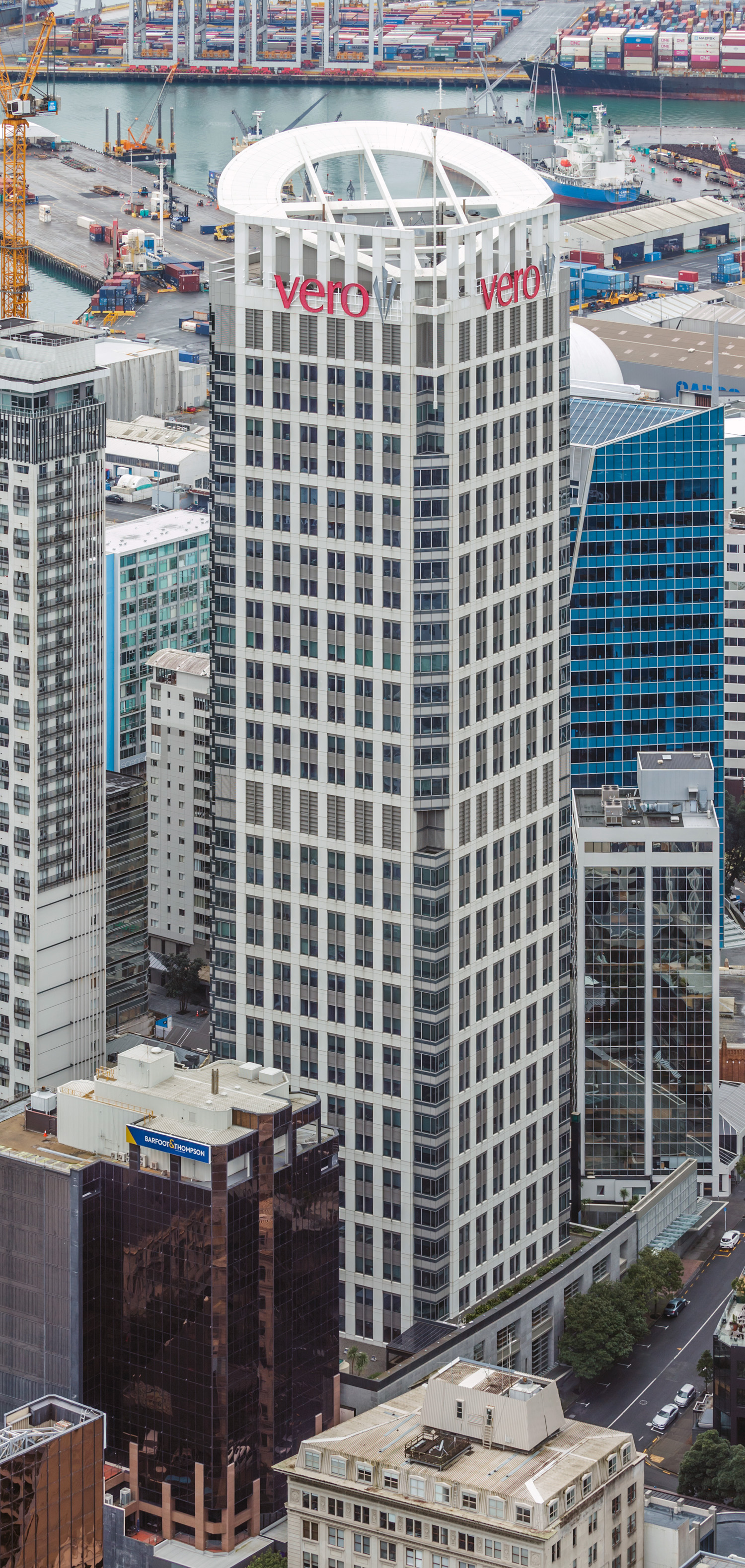 Vero Centre, Auckland - View from Sky Tower. © Mathias Beinling